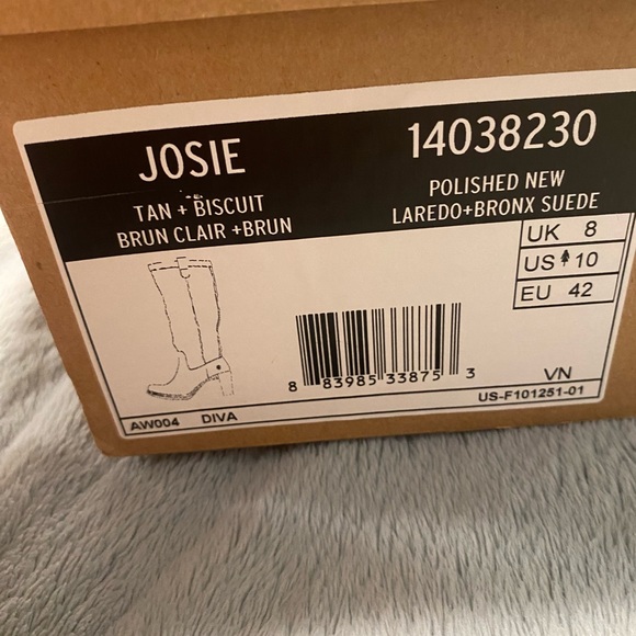 Brand New Doc Martens Josie Tan and Biscuit Knee-High Boots - Women’s Size 10 - Picture 4 of 6